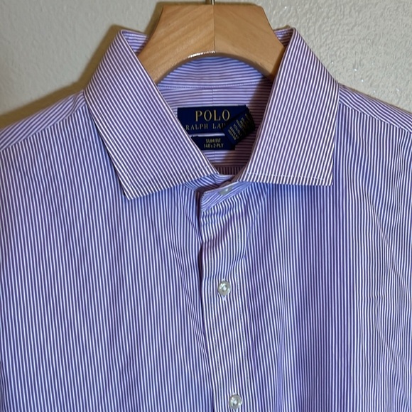 Polo Ralph Lauren Slim Fit Button Down Cotton Dress Shirt - Picture 2 of 9